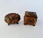 Sieradendoos - Vintage sieradendozen – messing/spelter –, Antiek en Kunst