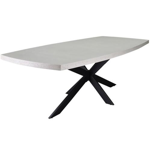 Salo dining tuintafel 240x110xH77 cm polystone antraciet, Tuin en Terras, Tuintafels, Nieuw, Ophalen of Verzenden