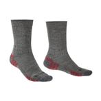 Bridgedale Hike Lightweight Merino Crew  Grijs - Heren(44-47, Verzenden, Nieuw, Kleding