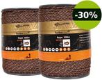 Gallagher TurboLine cord duopack terra 2x500m, Ophalen of Verzenden, Nieuw