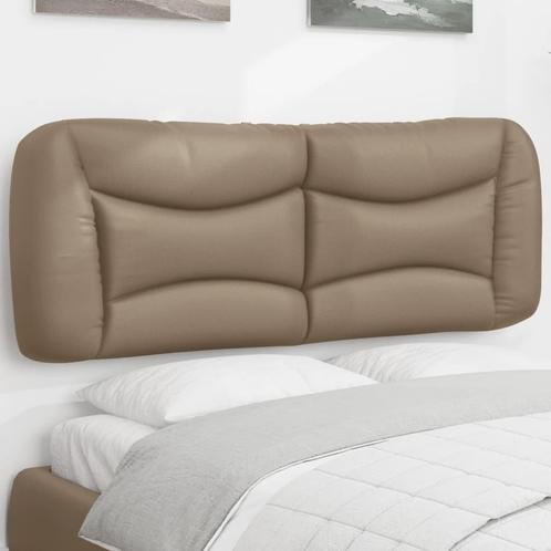 Hoofdbordkussen 140cm Cappuccino: Luxe Tweedekansje -45%!, Huis en Inrichting, Slaapkamer | Bedden, 140 cm, Bruin, Nieuw, Overige materialen