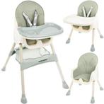 Kinderstoel - meegroei - eetstoel baby - 3-in-1 - lichtgroen, Kinderen en Baby's, Kinderstoelen, Ophalen of Verzenden, Nieuw