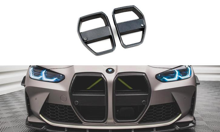 Grill BMW M4 G82 / M3 G80 / G81 Maxton Carbon, Auto-onderdelen, Carrosserie en Plaatwerk, Ophalen of Verzenden