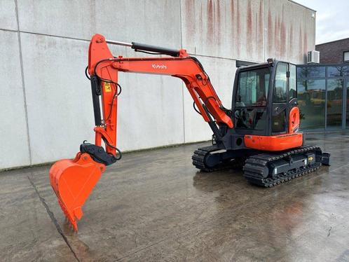 Veiling: Rupsgraafmachine Kubota KX155-5 Diesel 2014, Zakelijke goederen, Machines en Bouw | Kranen en Graafmachines, Graafmachine