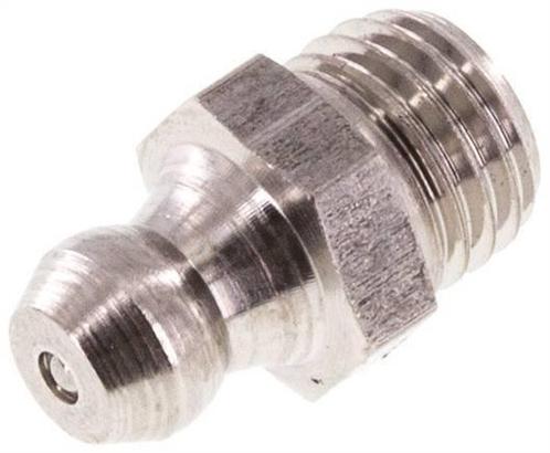 Rechte Hydraulische Smeernippel RVS M8x1 DIN 71412 [2 Stuks], Doe-het-zelf en Verbouw, Overige Doe-het-zelf en Verbouw, Nieuw