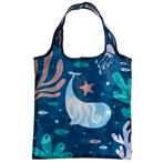 Opvouwbaar tasje Walvis in de Zee - Blauw - 55x37cm NIEUW, Sieraden, Tassen en Uiterlijk, Ophalen of Verzenden, Nieuw