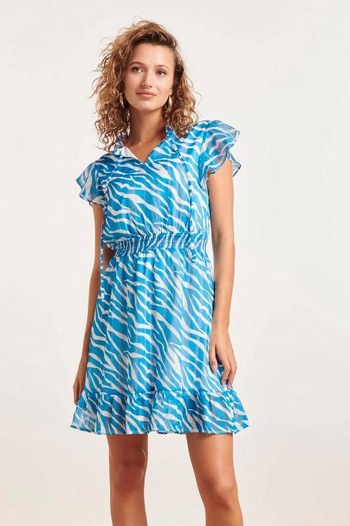 -30% Smashed Lemon  Smashed Lemon 24333 kort zomers jurkje m, Kleding | Dames, Jurken, Wit, Nieuw, Verzenden
