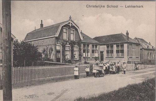 LEKKERKERK - Christelijke School, Verzamelen, Ansichtkaarten | Nederland, Verzenden