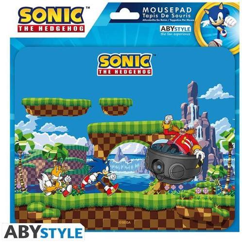 ABYstyle Sonic the Hedgehog Muismat-Sonic / Tails / Robotnik, Computers en Software, Muismatten, Nieuw, Ophalen of Verzenden