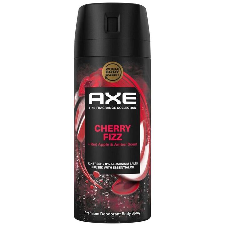 Axe Fine Fragrance Collection Cherry Fuzz Premium Deodorant, Sieraden, Tassen en Uiterlijk, Uiterlijk | Lichaamsverzorging, Deodorant of Bodyspray
