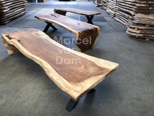 tafelblad|eettafel|Suar hout|op maat gemaakt|voorraad, Huis en Inrichting, Tafels | Eettafels, 50 tot 100 cm, 200 cm of meer, Rechthoekig
