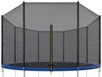 Trampoline net - 366 cm - buitenrand - 8 palen (excl. palen), Kinderen en Baby's, Nieuw, Ophalen of Verzenden