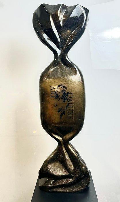 Daluxe Art - 1999 • Pop Art Candy Sculpture – Black & Gold, Antiek en Kunst, Kunst | Designobjecten