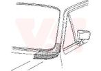 WATERGELEIDINGSPLAAT VOOR VW GOLF I 1976-1983, Ophalen of Verzenden, Nieuw