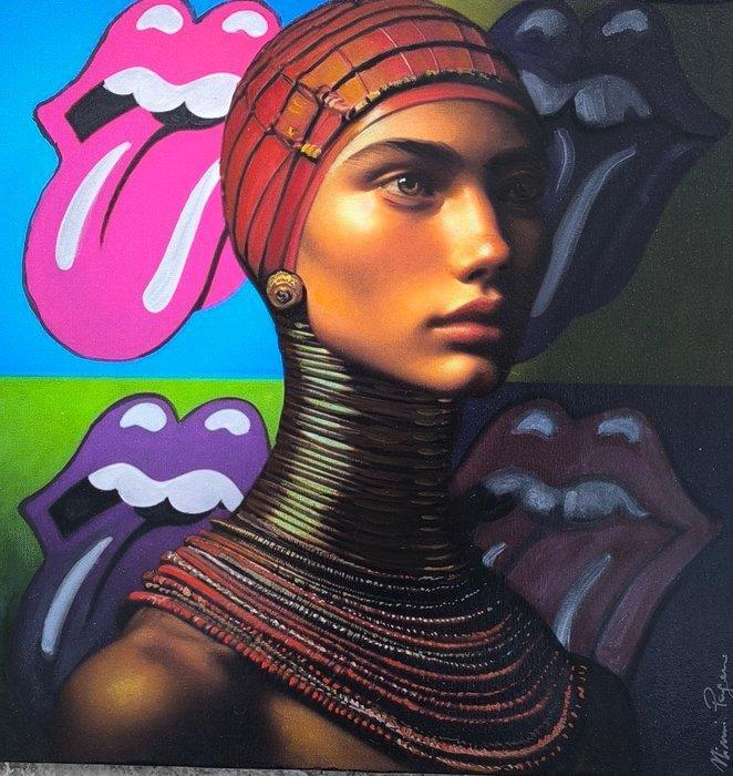 Ninni Pagano (1969) - Rock sacro, Antiek en Kunst, Kunst | Schilderijen | Modern