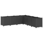Rieten Look Plantenbak 160cm - Retourdeal! 40% Korting, Tuin en Terras, Bloembakken en Plantenbakken, Kunststof, 100 cm of meer