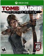 Tomb Raider Definitive Edition (Xbox One Games), Spelcomputers en Games, Games | Xbox One, Ophalen of Verzenden, Zo goed als nieuw