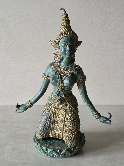 Tajski anio stró Teppanom – zocony i patynowany brz –, Antiek en Kunst, Kunst | Niet-Westerse kunst