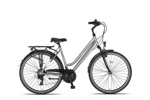 Altec Ventura Damesfiets 28 inch Grijs/Zwart, Fietsen en Brommers, Fietsen | Dames | Damesfietsen, Overige merken, Versnellingen