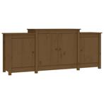 Dressoir Grenen Honingbruin - Retourdeal - 47% Korting!, Huis en Inrichting, Kasten | Dressoirs, Met plank(en), 150 tot 200 cm