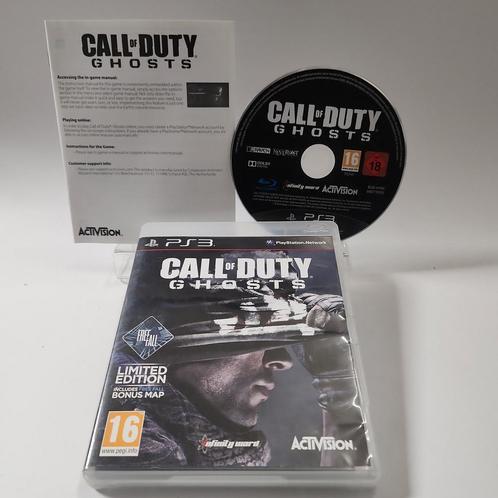 Call of Duty Ghosts Limited Edition PS3, Spelcomputers en Games, Games | Sony PlayStation 3, Ophalen of Verzenden