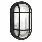 Benson Ovale buitenlampen - zwart kunststof - E27 fitting..., Tuin en Terras, Buitenverlichting, Ophalen of Verzenden, Nieuw