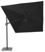 Challenger T2 zweefparasol 350x260 cm zwart  met, Tuin en Terras, Parasols, Ophalen of Verzenden, Nieuw