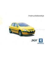 2001 PEUGEOT 307 INSTRUCTIEBOEKJE NEDERLANDS, Auto diversen, Handleidingen en Instructieboekjes