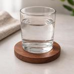 HOCHO Walnoten Houten Onderzetter Ø100mm – Luxe & Duurzaa, Ophalen of Verzenden, Nieuw