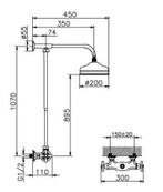 Huber Croisette Thermostatische Doucheset Chroom 391.CS21H.C, Doe-het-zelf en Verbouw, Sanitair, Ophalen of Verzenden, Nieuw