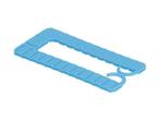 Uitvulplaatjes 2mm 60x30mm blauw (100 Stuks), Doe-het-zelf en Verbouw, Isolatie en Afdichting, Ophalen of Verzenden, Nieuw