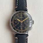 Angelus - Flieger Chronograph - c.1940s – Black Gilt Dial –, Nieuw