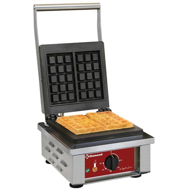 Diamond Wafelijzer | 2 Platen | Brussel 3x5 | 305x440x230mm, Zakelijke goederen, Horeca | Keukenapparatuur, Nieuw in verpakking