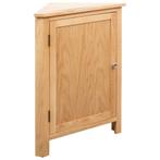 vidaXL Hoekkast 59x45x80 cm massief eikenhout, Huis en Inrichting, Kasten | Overige, Verzenden, Nieuw