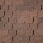 IKO shingle Superglass Biber Dual Brown (07 ) - 2,00 m2, Ophalen of Verzenden, Nieuw