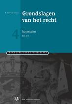 Grondslagen van het recht  4 Materialen 9789089749611, Boeken, Verzenden, Zo goed als nieuw