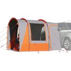 vidaXL Autotent 4-persoons waterdicht grijs en oranje, Caravans en Kamperen, Nieuw, Tot en met 2