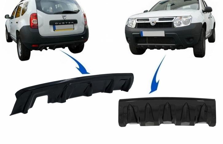 Skid Plate Dacia Duster 10-17 Glans Zwart, Auto-onderdelen, Carrosserie en Plaatwerk, Ophalen of Verzenden
