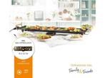 DOMO DO8313TP - Teppanyaki XXL - 90 x 22 cm 1800 W houtlook, Verzenden, Zo goed als nieuw