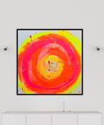 Stefanie Raus - Neon Circle II 909 XXL, Antiek en Kunst