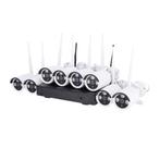 WIFI cameraset 8 cameras 3MP en recorder uitbreidbaar tot, Audio, Tv en Foto, Videobewaking, Nieuw
