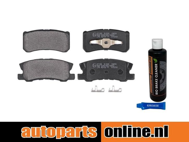 Remblokken set Mitsubishi Pajero achterzijde, Auto-onderdelen, Besturing, Nieuw, Mitsubishi, Verzenden
