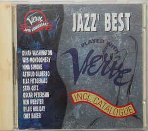 cd - Various - Jazz Best Played With Verve, Cd's en Dvd's, Cd's | Overige Cd's, Zo goed als nieuw, Verzenden