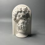 Figuur - Modern art sculpture of a split, bust of Zeus with, Antiek en Kunst