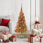 vidaXL Kerstboom met 150 LED met standaard Goud 120 cm PET, Diversen, Kerst, Verzenden, Nieuw