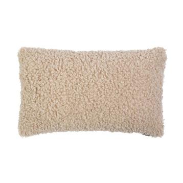 half kussen teddy krul beige 30x50cm beschikbaar voor biedingen