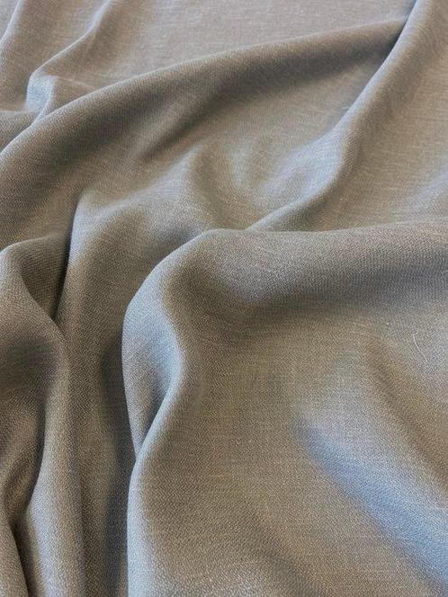 Prestigieuze niet verzwaarde grijs dubbelhoogte stof -, Antiek en Kunst, Antiek | Kleden en Textiel