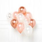 DIY Ballonnenboeket Roségoud 10 Ballonnen, Hobby en Vrije tijd, Ophalen of Verzenden, Nieuw