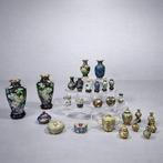 Vaas (26) - Messing - Cinese Cloisonne