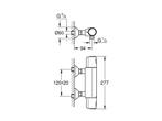 GROHE Precision Trend New Thermostatische Douchekraan - 12, Verzenden, Zo goed als nieuw